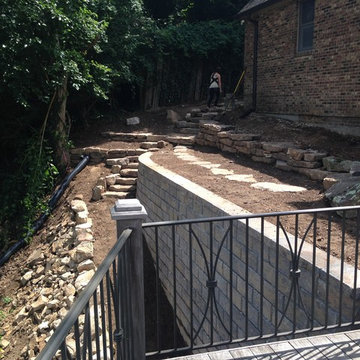 Lookout Mountain Stone Walls and Landscape
