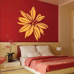 Exotic Flower Wall Decal - Wall Decals