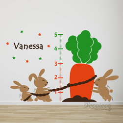 Personalized Growth chart with Rabbits - Growth Charts