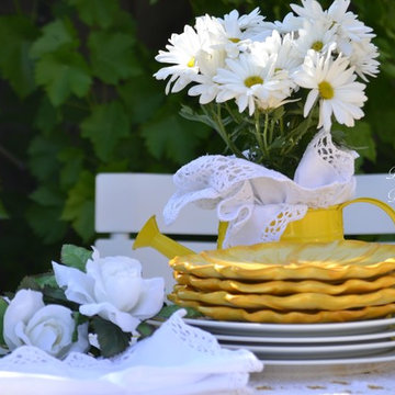 Spring Garden Tablescape Accoutrements