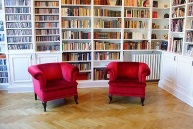 Traditional living room in Hamburg.