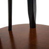 Windsor Farmhouse Chair, set of 2, Black/Cherry