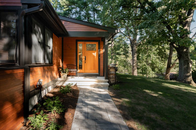 Photo of a house exterior in New York.