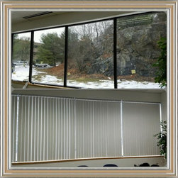 Before and After - Vertical Blinds