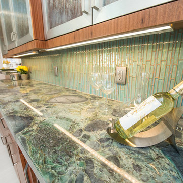 La Jolla Modern Exotic Kitchen