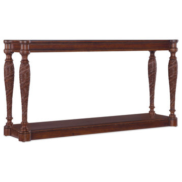 Hooker Furniture 6750-80451 Charleston 64"W Wood Top Cherry Table - Maraschino
