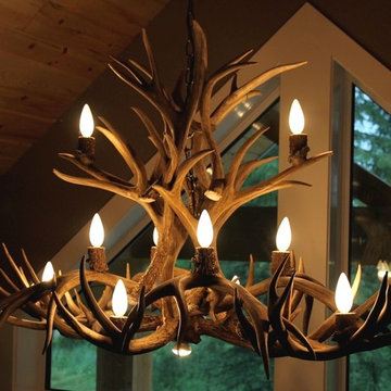Hand Crafted Antler Chandeliers