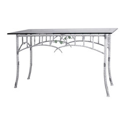 Rustic Whisper Creek Console Table by Stone County Ironworks - Side Tables And End Tables