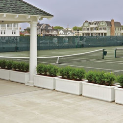 Rectangular Rockport Planter - Outdoor Pots And Planters