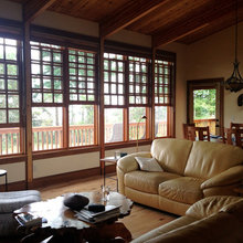 Wood ceiling and Beams