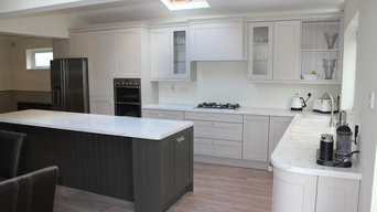 Hand Painted, Shaker Style, Kitchen.