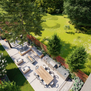 SE DC Investment Property Backyard Design