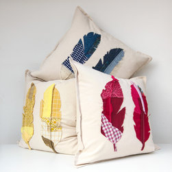 Fine Feathers Collection - Decorative Pillows