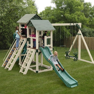 Waterloo Structures Painted Swing Sets