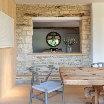 Listed building extension and kitchen in the Cotswolds