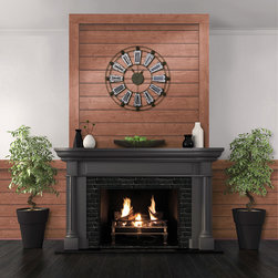 Red Rustic Shiplap - Wall Panels