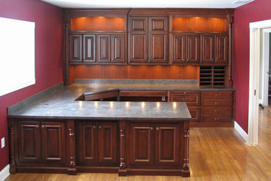 Elegant home office photo in Columbus