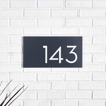 Wall Mounted Address Signs