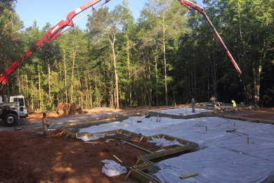 Inspiration for a contemporary home design remodel in Atlanta