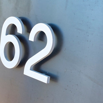 modern house numbers