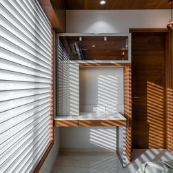 4 BHK Arjun Skylife Apartment Interior Design - Window Blinds