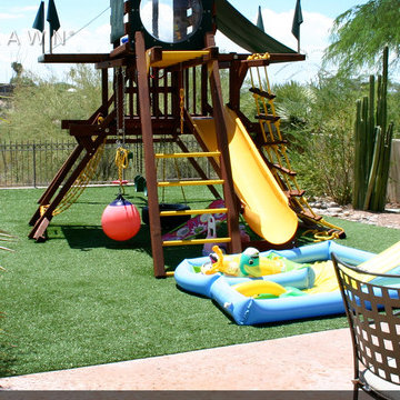 Artificial Grass for Playground Installations