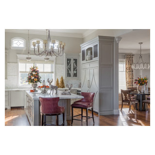 Seasonal Los Altos Hills Sophisticated Chic - Traditional - Kitchen ...