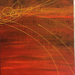 Sunset Spectacular by Samantha Tipler - Paintings