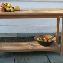 Garden Cottage Teak Wall Table - Products