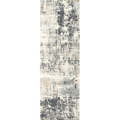 Lucia Rug, Granite, Granite, 2'8"x10'