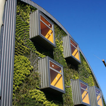 Fachada vegetal en Málaga