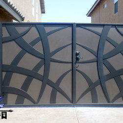Tunisa Driveway Gate - Home Fencing And Gates