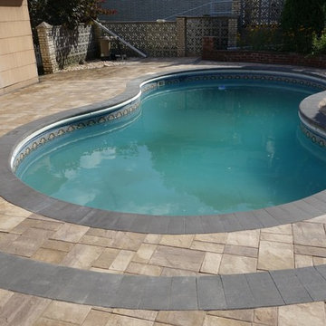 Pool Surround and Paver Patio - Custom Paver Patio