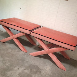 Custom X Benches - Footstools And Ottomans