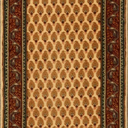 Persian Tabriz rug 1'8 X 3'1 - Area Rugs