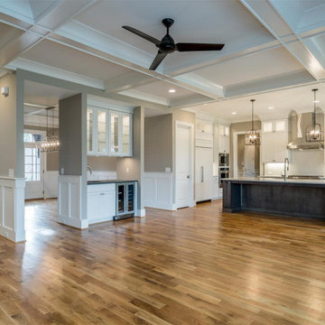 Elegant 5-Bedroom Tudor House Plan with Open Layout - San Antonio, TX