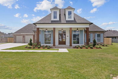 French country exterior home photo in New Orleans