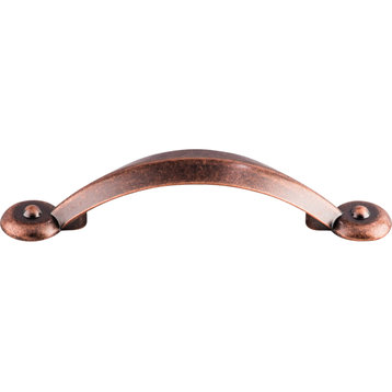 Top Knobs M1724 Angle 3 Inch Center to Center Handle Cabinet Pull - Antique