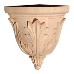 Inviting Home Inc. - Dixon Small Corner Bracket, Cherry - Corbels