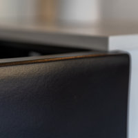 Grace Matte Black Fireclay 34" Single Bowl Quick-Fit Undermount Kitchen Sink