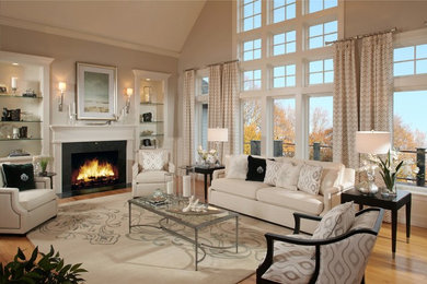 Example of a classic home design design in Boston