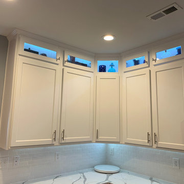 Modern Kitchen Remodel Done in an Extra White Color