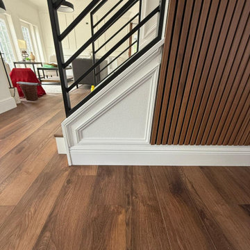 **Complete Kitchen, Flooring, Complete Stair Case and Trim