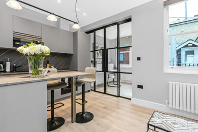 Inspiration for a modern kitchen in London.