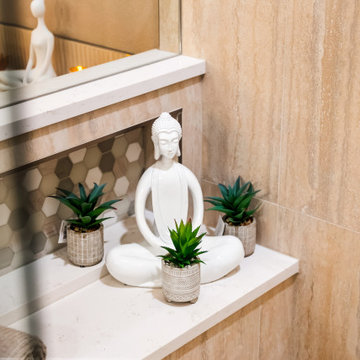 Minimalist Freestanding Tub Styling