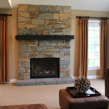 Fireplace and Family Room Makeover, Downingtown, PA