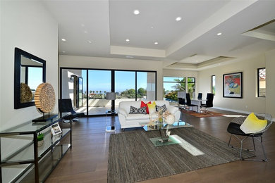 This is an example of a contemporary home in San Diego.