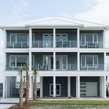 Beach Home featuring Celect® Cellular Composite Siding