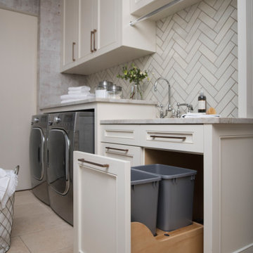 Wood Bottom Mount Waste Container