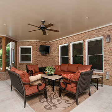 Screened In Back Porches
